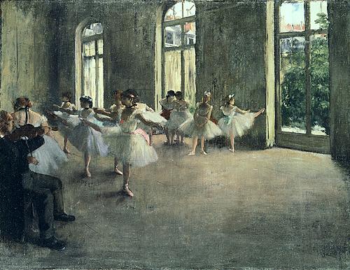 Edgar Degas The Rehearsal Sweden oil painting art
